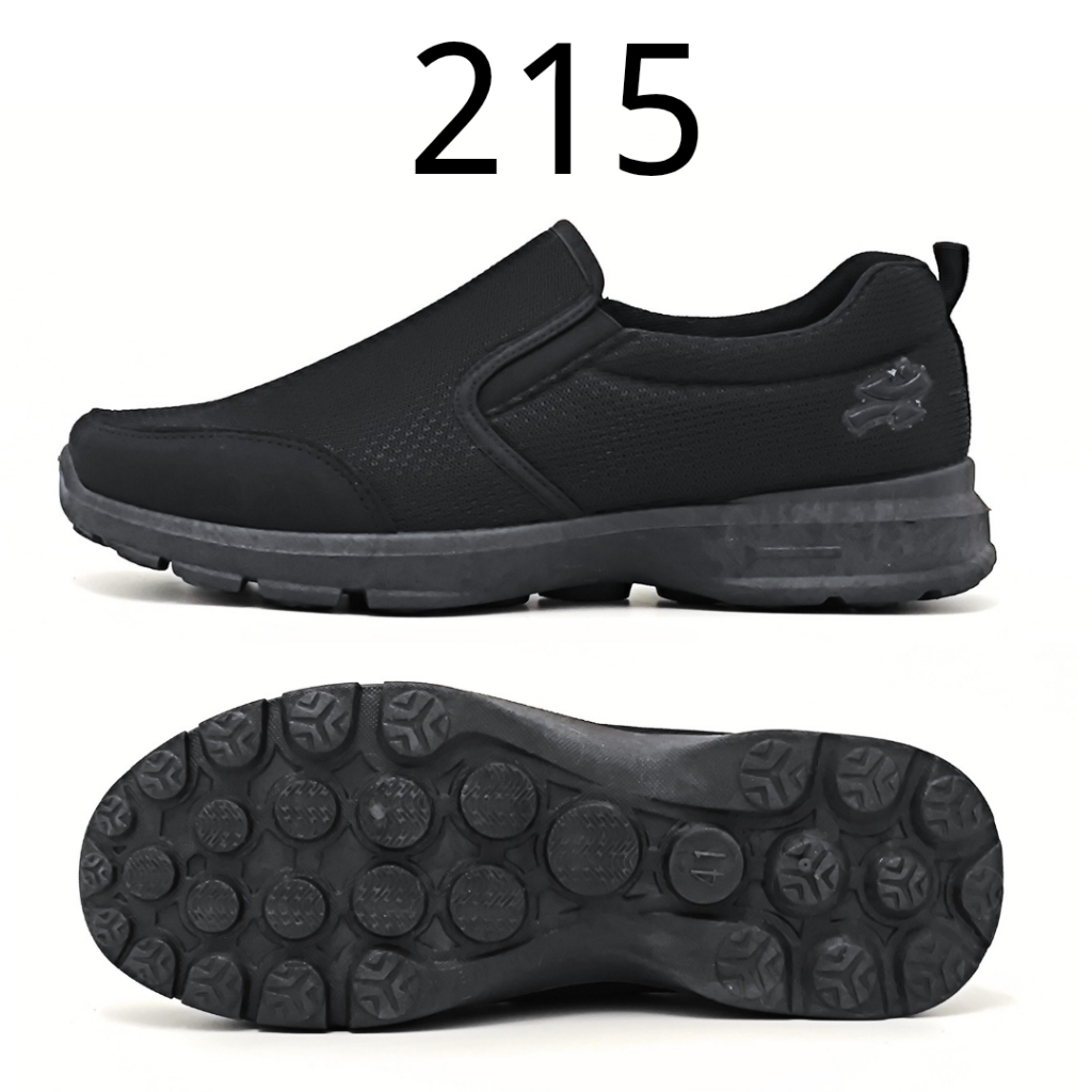 Men shoes jogging sneakers men - Grey/Grey s1612/1507 - Image 2