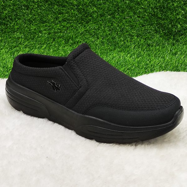 Casual Jogging Sport Shoes Sneakers Breathable & Soft - Black SA821-1