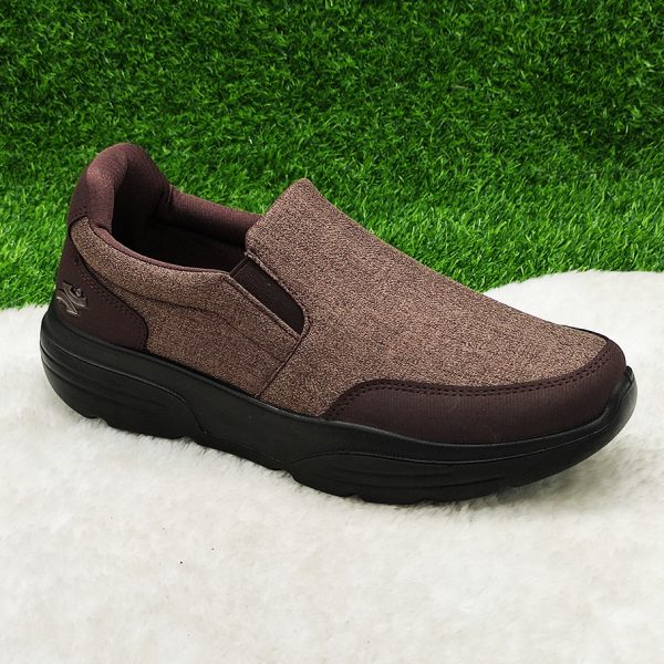 Casual Jogging Sport Shoes Sneakers Breathable & Soft - Brown SA823
