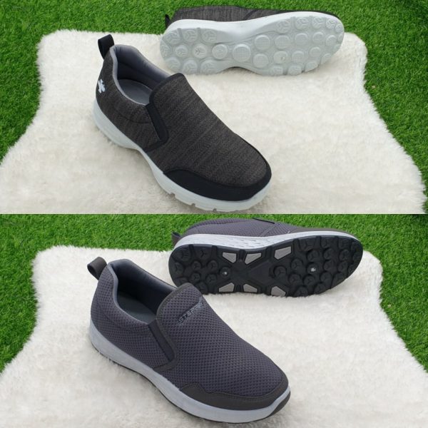 Casual Jogging Sport Shoes Sneakers Breathable & Soft - Black SA821-1