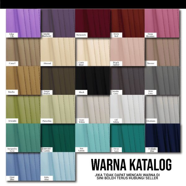 BELLA Blackout Curtain Cheap Ready Made Hook / Ring - Bronze