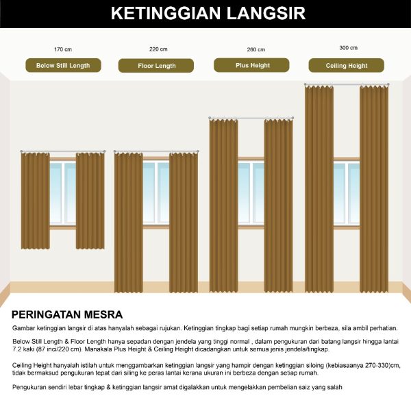 BELLA Blackout Curtain Cheap Ready Made Hook / Ring - Bronze