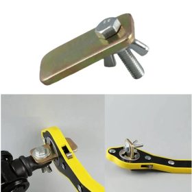 Car Scissor Jack Ratchet Wrench Garage Tire Wheel Lug Labor-saving Wrench Handle Repair Tool - Cross (+) Wrench - Image 5