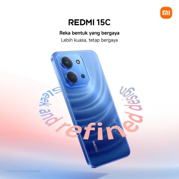 Xiaomi Redmi 15C, 8GB+256GB Smartphone, Large 6.9" Screen, 50MP HD Camera, 33W Quick Charge, Built-in NFC - Twilight Orange