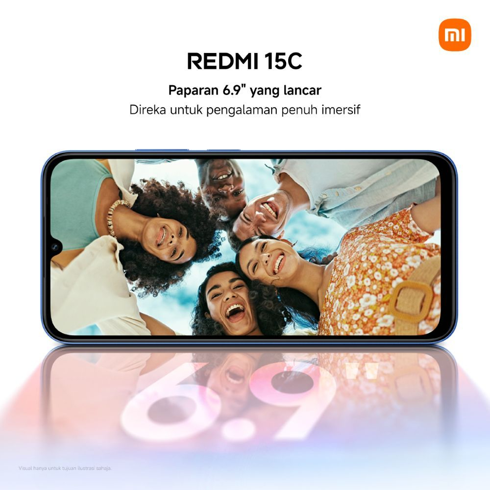 Xiaomi Redmi 15C, 8GB+256GB Smartphone, Large 6.9" Screen, 50MP HD Camera, 33W Quick Charge, Built-in NFC - Twilight Orange - Image 12