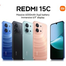 Xiaomi Redmi 15C, 8GB+256GB Smartphone, Large 6.9" Screen, 50MP HD Camera, 33W Quick Charge, Built-in NFC - Twilight Orange - Image 3