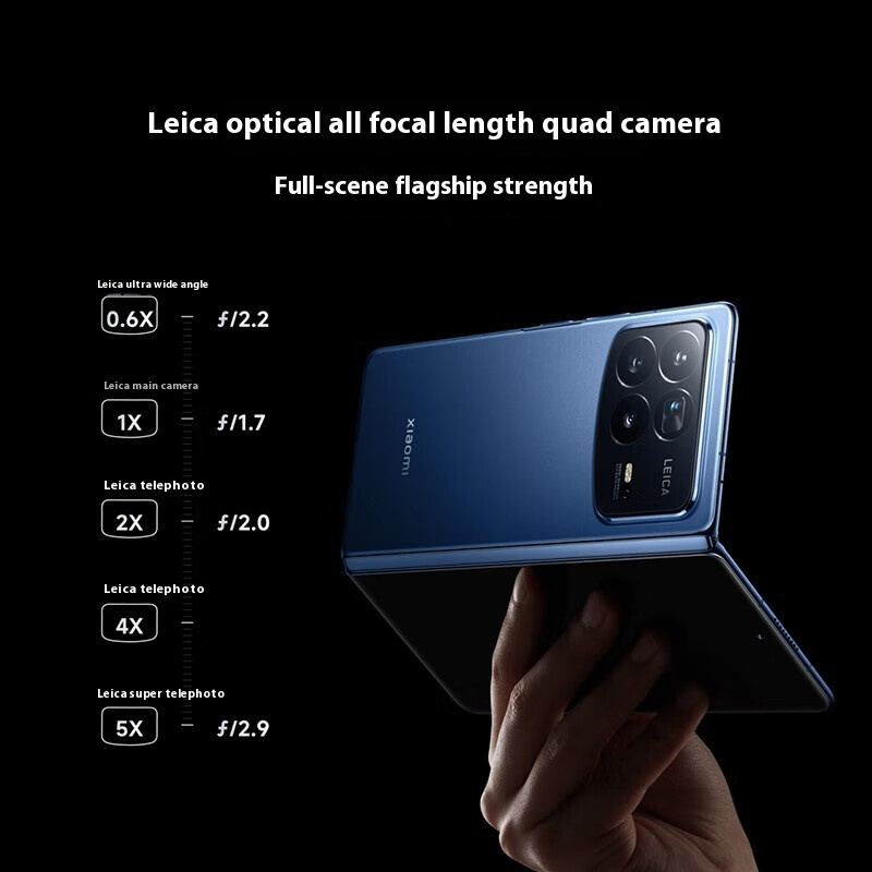 Xiaomi Mix Fold 4 Snapdragon 8 Gen 3 7.98 inch FHD+ Foldable AMOLED Screen 5100mAh 67W wired - White - Image 8