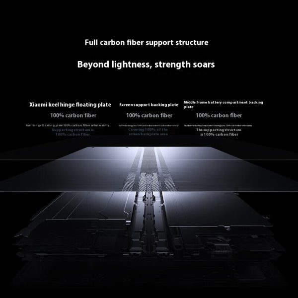 Xiaomi Mix Fold 4 Snapdragon 8 Gen 3 7.98 inch FHD+ Foldable AMOLED Screen 5100mAh 67W wired - White