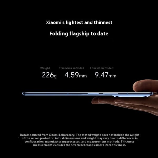 Xiaomi Mix Fold 4 Snapdragon 8 Gen 3 7.98 inch FHD+ Foldable AMOLED Screen 5100mAh 67W wired - White