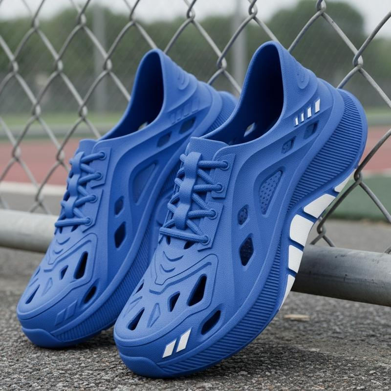 Stride Wing Men's Casual Sports Shoes, Suitable For Outdoor Activities Quick Dry EVA Material - Blue - Image 1