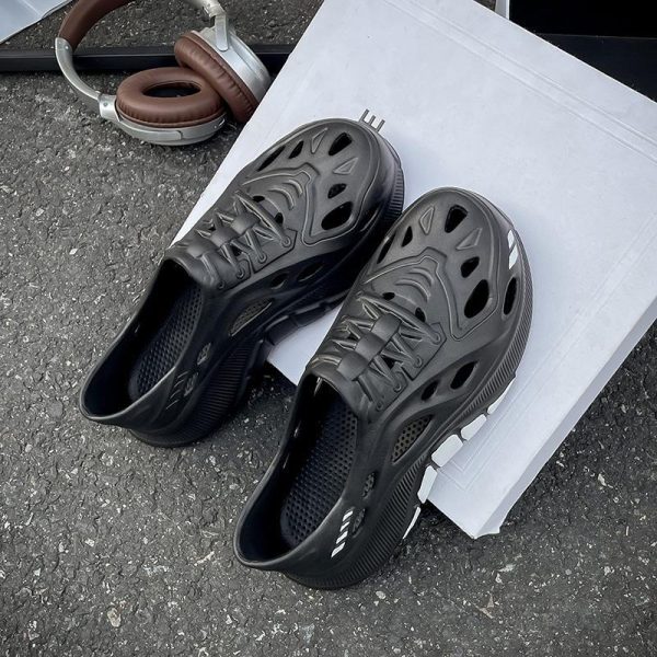 Stride Wing Men's Casual Sports Shoes, Suitable For Outdoor Activities Quick Dry EVA Material - Black