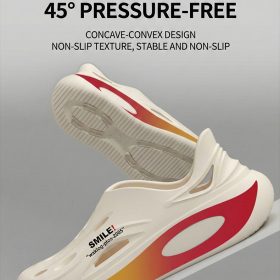 EVA Clogs Ultra Light Comfortable Men Non Slip Beach Sandals Home Shoes Casual Slide - Black - Image 5