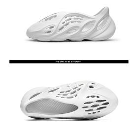 EVA rubber foam sandal runner hole shoes Unisex - White - Image 5
