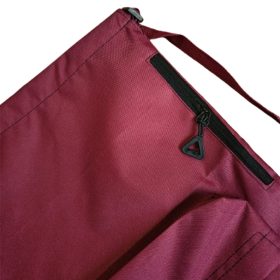 Drawstring string bag / multifunctional / multipurpose backpack - Black - Image 5