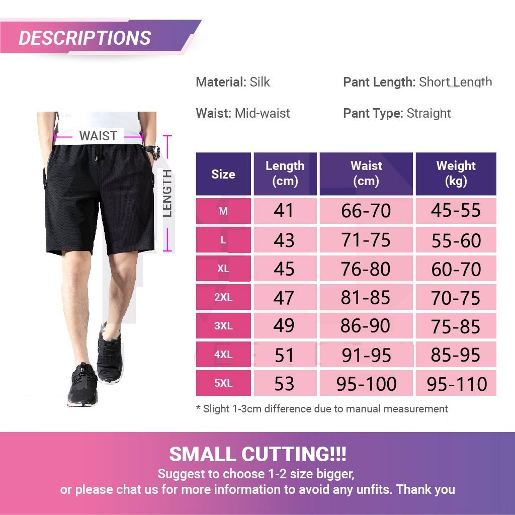 Men Casual Shorts Drawstring Gym Home Comfortable Short Pants - White - Image 8