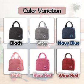 Cartoon Lunch Bag Portable Cooler Bag / Food Container Bag / Storage Bag for Kids & Students - Grey - Image 3