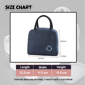 Cartoon Lunch Bag Portable Cooler Bag / Food Container Bag / Storage Bag for Kids & Students - Grey - Image 5