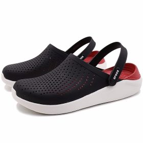Casual Men's Women's Sandals Outdoor Beach flat slippers - Red - Image 2