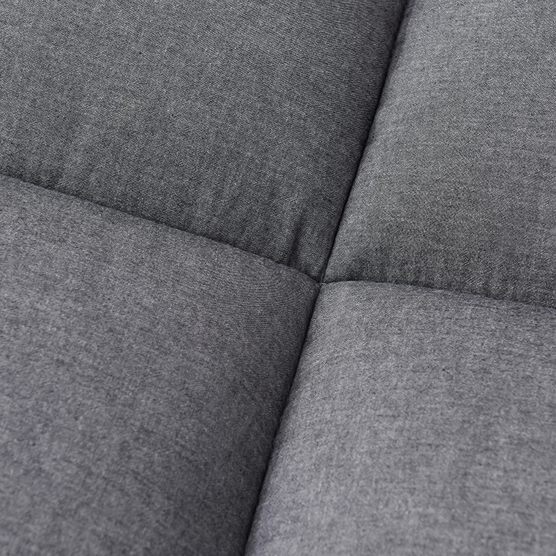 Mattress Topper Thicker Mattress Tatami Single/Queen/King Foldable (15mm thickness) - Grey