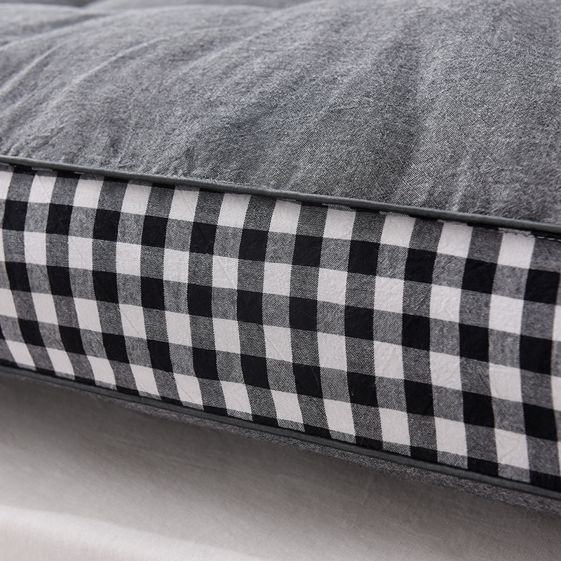 Mattress Topper Thicker Mattress Tatami Single/Queen/King Foldable (15mm thickness) - Grey