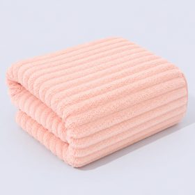 Quick Dry Super Absorbent Soft Thick Towel – Comfort Cotton For Home, Hotel & Travel - Pink - Image 1