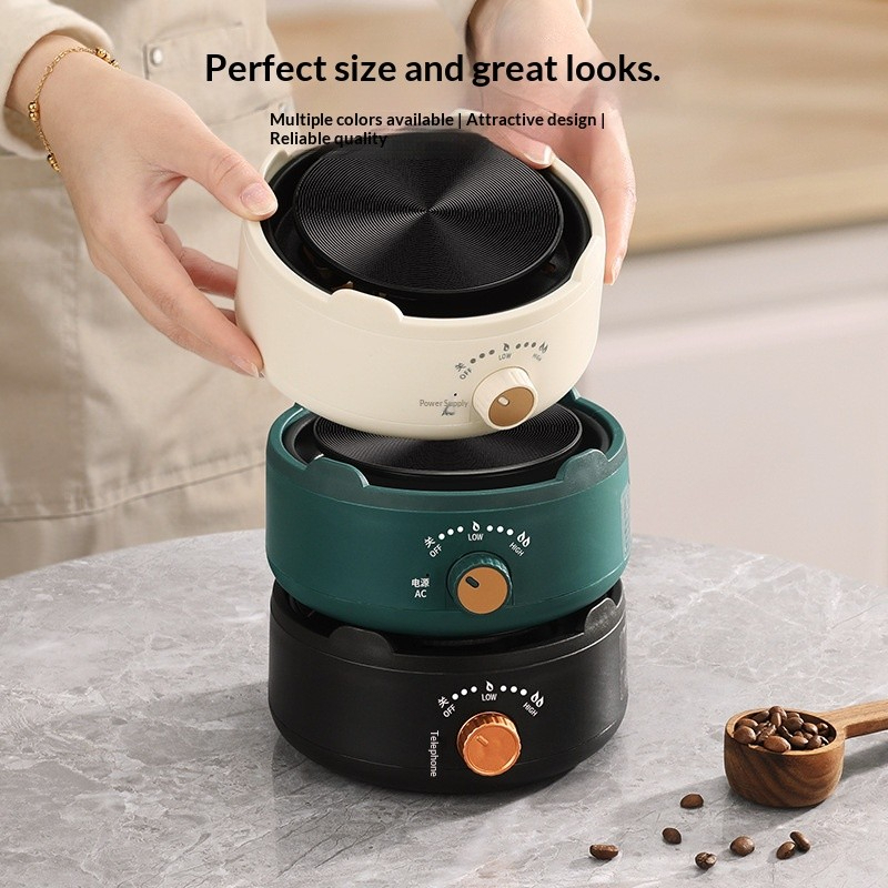 220V Electric Hot Pot 3L Portable Folding Electric Cooker Dormitory Student Pot Small Electric Hot Pot Travel Pot - Black Liner