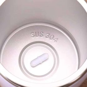 Magnetic Stirring Cup 304 Stainless Steel 400ml Rechargeable Automatic Magnetic Coffee Mug - White - Image 8