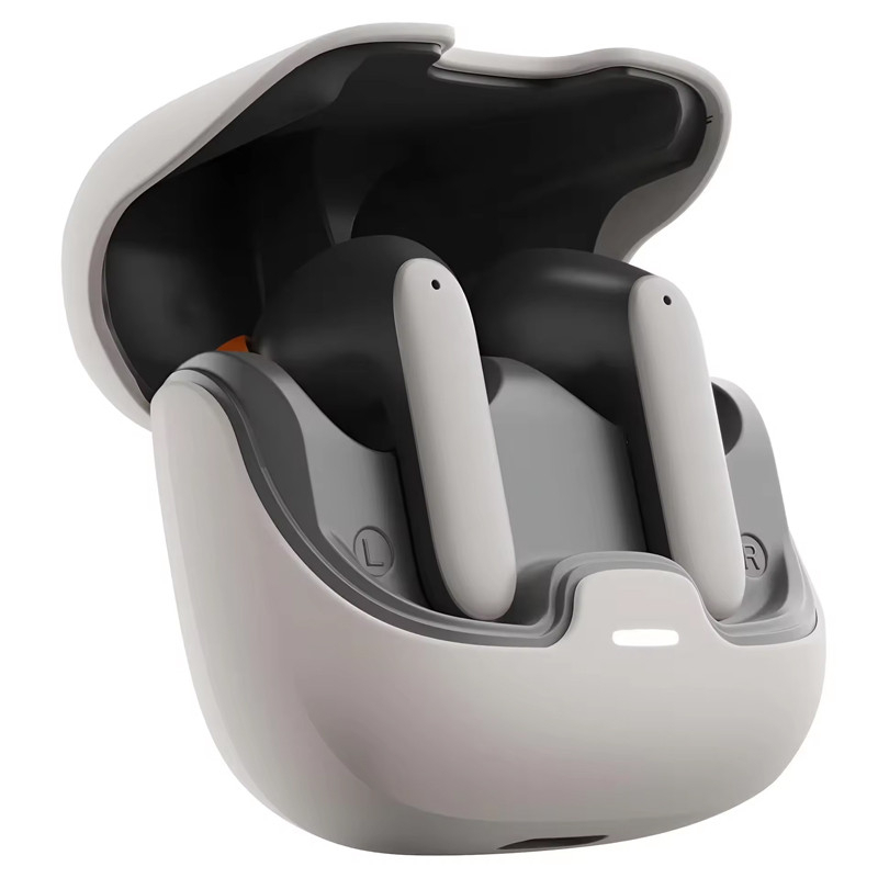 5.4 Bluetooth TWS Wireless Ultra-low Latency Dual Microphone ENC Noise Cancelling Earphones - Grey
