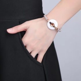 55cm women's skirt A-line skirts medium length with pockets on both sides not transmit light - Black - Image 4
